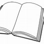 Image result for Open Book Clip Art Black and White