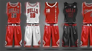 Image result for Black and Red Chicago Bulls Jersey