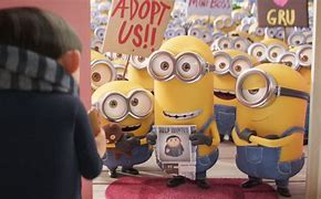 Image result for Gru Looking Over Minions
