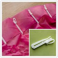 Image result for Plastic Drape Clips