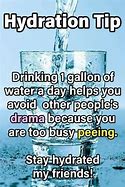 Image result for Guy Drinking Water Meme