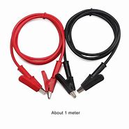 Image result for Retractable Test Wires with Alligator Clips