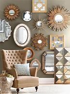 Image result for Contemporary Wall Mirrors Decorative