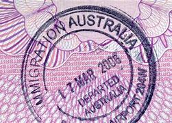 Image result for Australia Immigration Stamp