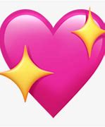 Image result for Neon Pink Heart Emoji