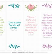 Image result for Bible Quotes Bookmarks