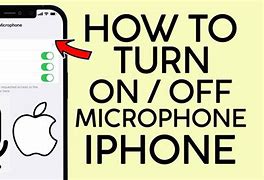 Image result for Turn On Mic iPhone SE