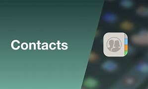 Image result for Contacts App Title Photo