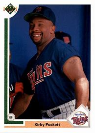 Image result for 1991 Leaf Kirby Puckett