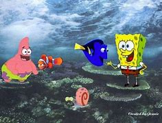 Image result for Heart Fish Spongebob