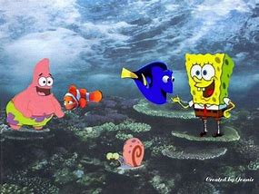 Image result for Heart Fish Spongebob