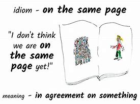 Image result for On the Same Page Cartoon