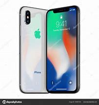 Image result for iPhone X Silver Front View