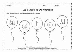 Image result for Las Cinco Vocales