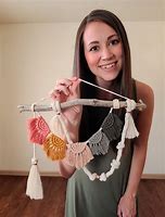 Image result for Macrame Covered Hangers