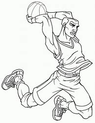 Image result for Basketball Player Coloring