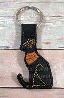 Image result for Embroidery Cat Keychain