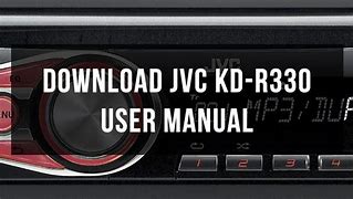 Image result for JVC Car Stereo kdar88581s Manual