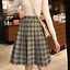 Image result for blue and black plaid skirts