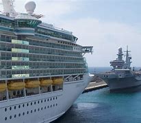 Image result for Aircraft Carrier vs Cruise Ship