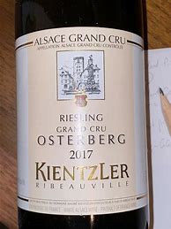 Image result for Kientzler Riesling Osterberg
