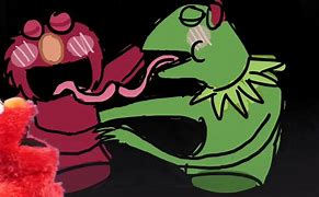 Image result for Kermit and Elmo Memes