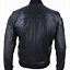 Image result for Black Leather Bomber Jacket