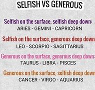 Image result for Genorous Signs