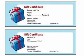 Image result for Gift Certificate Coupon Template