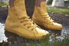 Image result for Feet in High Rubber Converse