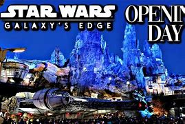 Image result for Disney Star Wars Galaxy Edge Opening