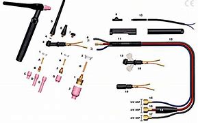 Image result for Robotic TIG Welding Torch Parts