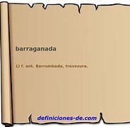 Image result for barraganada