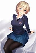 Image result for Anime Girl with Short Hair and Blue Eyes