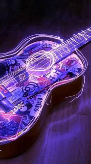 Image result for Purple Aesthetic Guitar
