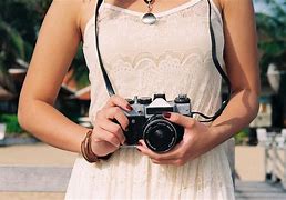 Image result for Cute Women with Camera