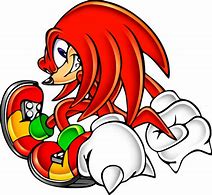 Image result for Knuckles the Echidna in Sonic the Hedgehog