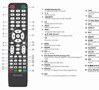 Image result for Sharp TV Remote Manual