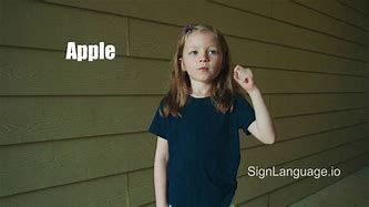 Image result for ASL Sign for Apple