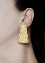 Image result for Clip Gold Earrings Set