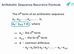 Image result for Recursive Sequence