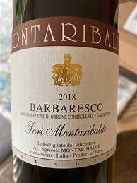 Image result for Montaribaldi Barbaresco Sori Montaribaldi