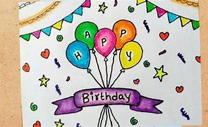 Image result for Happy Birthday Drawings to Draw