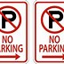 Image result for No-Parking Zone Sign