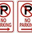 Image result for No Parking Sign Cute