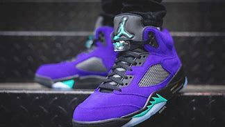 Image result for Jordan 5 Alternate Grape