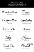 Image result for Calligraphy Fonts