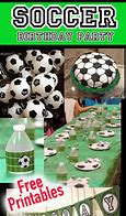 Image result for Kids Soccer Birthday Party