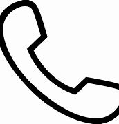Image result for Call Logo Black and White PNG