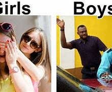 Image result for Boy vs Girl Car Meme